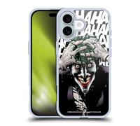 Head Case Designs Officially Licensed The Joker DC Comics The Killing Joke Character Art Gel Case [Military Grade Protection] Compatible with Apple iPhone 16 and Compatible with MagSafe
