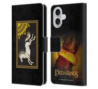 Head Case Designs Officially Licensed The Lord Of The Rings The Fellowship Of The Ring Flag Of Rohan Graphics Leather Wallet Case Compatible With Apple iPhone 16