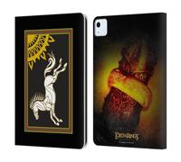 Head Case Designs Officially Licensed The Lord Of The Rings The Fellowship Of The Ring Flag Of Rohan Graphics Leather Wallet Case Compatible With Apple iPad Air 11 2020/2022/2024/2025