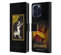 Head Case Designs Officially Licensed The Lord Of The Rings The Fellowship Of The Ring Flag Of Rohan Graphics Leather Wallet Case Compatible With Apple iPhone 16 Pro Max
