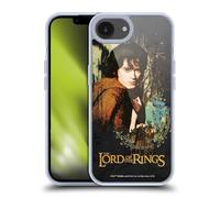 Head Case Designs Officially Licensed The Lord Of The Rings The Fellowship Of The Ring Frodo Character Art Gel Case [Military Grade] Compatible with Apple iPhone 16e and Compatible with MagSafe