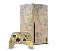 Head Case Designs Officially Licensed The Lord Of The Rings The Fellowship Of The Ring Map Of The Middle Earth Graphic Art Game Console Wrap and Controller Skin Compatible With Xbox Series X