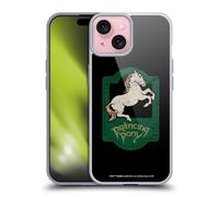 Head Case Designs Officially Licensed The Lord Of The Rings The Fellowship Of The Ring Prancing Pony Graphics Gel Case [Military Grade] Compatible with Apple iPhone 15 and Compatible with MagSafe