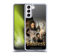 Head Case Designs Officially Licensed The Lord Of The Rings The Return Of The King Main Characters Posters Gel Case [Military Grade] Compatible with Samsung Galaxy S21+ 5G and Compatible with MagSafe