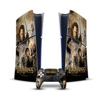 Head Case Designs Officially Licensed The Lord Of The Rings The Return Of The King Main Characters Posters Vinyl Sticker Gaming Skin Decal Compatible With PS5 Slim Digital Edition Console & Controller