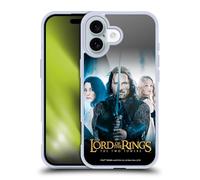 Head Case Designs Officially Licensed The Lord Of The Rings The Two Towers Aragorn Posters Gel Case [Military Grade Protection] Compatible with Apple iPhone 16 and Compatible with MagSafe
