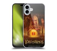 Head Case Designs Officially Licensed The Lord Of The Rings The Two Towers Saruman Eye Posters Hard Back Case Compatible With Apple iPhone 16 Plus