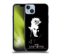 Head Case Designs Officially Licensed The Lost Boys David Black And White Characters Gel Case [Military Grade Protection] Compatible with Apple iPhone 14 Plus and Compatible with MagSafe