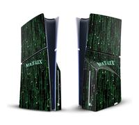 Head Case Designs Officially Licensed The Matrix Codes Key Art Vinyl Sticker Gaming Skin Decal Cover Compatible With Sony PlayStation 5 PS5 Slim Disc Edition Console