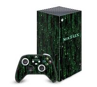 Head Case Designs Officially Licensed The Matrix Codes Key Art Vinyl Sticker Gaming Skin Decal Cover Compatible With Xbox Series X Console and Controller Bundle