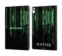 Head Case Designs Officially Licensed The Matrix Enter The Matrix Key Art Leather Wallet Case Compatible With Apple iPad Air 13 2024/2025