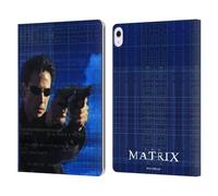 Head Case Designs Officially Licensed The Matrix Neo 1 Key Art Leather Wallet Case Compatible With Apple iPad Air 13 2024/2025