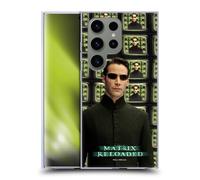 Head Case Designs Officially Licensed The Matrix Reloaded Neo 2 Key Art Gel Case [Military Grade Protection] Compatible With Samsung Galaxy S24 Ultra 5G