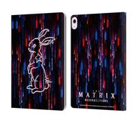 Head Case Designs Officially Licensed The Matrix Resurrections Choice Is An Illusion Key Art Leather Wallet Case Compatible With Apple iPad Air 13 2024/2025