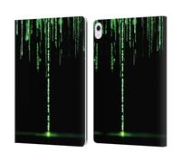 Head Case Designs Officially Licensed The Matrix Revolutions Everything That Has Beginning Key Art Leather Wallet Case Compatible With Apple iPad Air 13 2024/2025