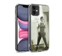Head Case Designs Officially Licensed The Matrix Trinity Key Art Gel Case [Military Grade Protection] Compatible with Apple iPhone 11 and Compatible with MagSafe