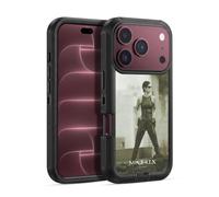 Head Case Designs Officially Licensed The Matrix Trinity Key Art Ultra-Armoured Shockproof Case [Military Grade Protection] Compatible With Apple iPhone 18 Pro Max