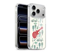 Head Case Designs Officially Licensed The Monkees Pattern Graphics Gel Case [Military Grade Protection] Compatible with Apple iPhone 17 Pro and Compatible with MagSafe