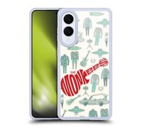 Head Case Designs Officially Licensed The Monkees Pattern Graphics Gel Case [Military Grade Protection] Compatible With Samsung Galaxy S25 Edge