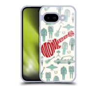 Head Case Designs Officially Licensed The Monkees Pattern Graphics Gel Case [Military Grade Protection] Compatible With Google Pixel 9A