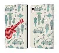 Head Case Designs Officially Licensed The Monkees Pattern Graphics Leather Wallet Case Compatible With Apple iPad mini (2021/2024)