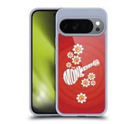 Head Case Designs Officially Licensed The Monkees Pattern In Red Graphics Gel Case [Military Grade Protection] Compatible with Google Pixel 10 and Compatible with MagSafe