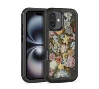 Head Case Designs Officially Licensed The National Gallery A Still Life Of Flowers In A Wan-Li Vase Art Ultra-Armoured Shockproof Case [Military Grade Protection] Compatible With Apple iPhone 16