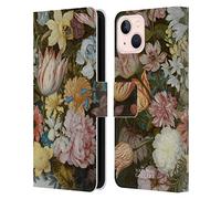 Head Case Designs Officially Licensed The National Gallery A Still Life Of Flowers In A Wan-Li Vase Art Leather Wallet Case Compatible With Apple iPhone 13