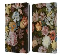 Head Case Designs Officially Licensed The National Gallery A Still Life Of Flowers In A Wan-Li Vase Art Leather Wallet Case Compatible With Amazon Fire 7 2022