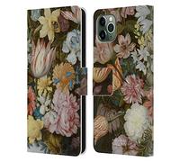 Head Case Designs Officially Licensed The National Gallery A Still Life Of Flowers In A Wan-Li Vase Art Leather Wallet Case Compatible With Apple iPhone 11 Pro Max