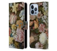 Head Case Designs Officially Licensed The National Gallery A Still Life Of Flowers In A Wan-Li Vase Art Leather Wallet Case Compatible With Apple iPhone 13 Pro Max
