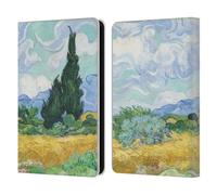 Head Case Designs Officially Licensed The National Gallery A Wheatfield With Cypresses Art Leather Wallet Case Compatible With Amazon Kindle 11th Gen (2024)