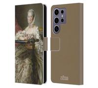 Head Case Designs Officially Licensed The National Gallery Madame De Pompadour People Leather Wallet Case Compatible with Samsung Galaxy S25 Ultra
