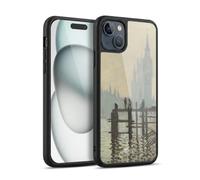 Head Case Designs Officially Licensed The National Gallery Monet Thames Art Gel Armour Case [Military Grade Protection] Compatible With Apple iPhone 15 Plus