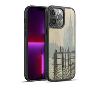 Head Case Designs Officially Licensed The National Gallery Monet Thames Art Gel Armour Case [Military Grade Protection] Compatible With Apple iPhone 13 Pro Max