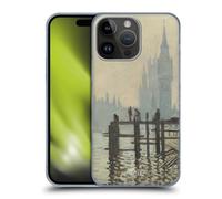 Head Case Designs Officially Licensed The National Gallery Monet Thames Art Hard Back Case Compatible With Apple iPhone 15 Pro Max
