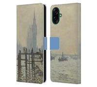 Head Case Designs Officially Licensed The National Gallery Monet Thames Art Leather Wallet Case Compatible With Samsung Galaxy A07