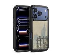 Head Case Designs Officially Licensed The National Gallery Monet Thames Art Ultra-Armoured Shockproof Case [Military Grade Protection] Compatible With Apple iPhone 17 Pro Max