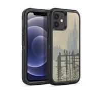 Head Case Designs Officially Licensed The National Gallery Monet Thames Art Ultra-Armoured Shockproof Case [Military Grade Protection] Compatible With Apple iPhone 12 / iPhone 12 Pro