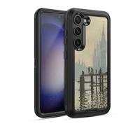 Head Case Designs Officially Licensed The National Gallery Monet Thames Art Ultra-Armoured Shockproof Case [Military Grade Protection] Compatible With Samsung Galaxy S23 5G