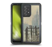 Head Case Designs Officially Licensed The National Gallery Monet Thames Art Ultra-Armoured Shockproof Case [Military Grade Protection] Compatible With Galaxy A52 / A52s / 5G (2021)
