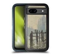 Head Case Designs Officially Licensed The National Gallery Monet Thames Art Ultra-Armoured Shockproof Case [Military Grade Protection] Compatible With Google Pixel 8a
