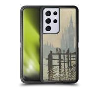 Head Case Designs Officially Licensed The National Gallery Monet Thames Art Ultra-Armoured Shockproof Case [Military Grade Protection] Compatible With Samsung Galaxy S21 Ultra 5G