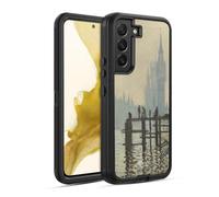 Head Case Designs Officially Licensed The National Gallery Monet Thames Art Ultra-Armoured Shockproof Case [Military Grade Protection] Compatible With Samsung Galaxy S22 5G