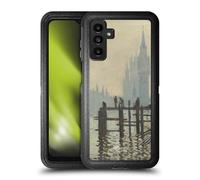 Head Case Designs Officially Licensed The National Gallery Monet Thames Art Ultra-Armoured Shockproof Case [Military Grade Protection] Compatible With Samsung Galaxy A13 5G (2021)