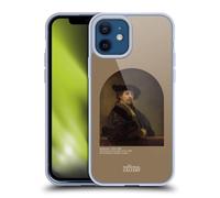 Head Case Designs Officially Licensed The National Gallery Rembrandt Self Portrait Age 34 People Gel Case [Military Grade] Compatible with Apple iPhone 12 / iPhone 12 Pro and Compatible with MagSafe