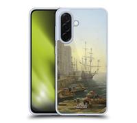 Head Case Designs Officially Licensed The National Gallery Seaport With The Embarkation Of Saint Ursula Nature Gel Case [Military Grade Protection] Compatible With Samsung Galaxy A36 5G