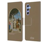 Head Case Designs Officially Licensed The National Gallery The Baptism Of Christ Religious & Mythological Leather Wallet Case Compatible With Samsung Galaxy A34 5G