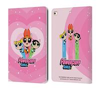 Head Case Designs Officially Licensed The Powerpuff Girls Group Graphics Leather Wallet Case Compatible With Apple iPad 9.7 2017 / iPad 9.7 2018