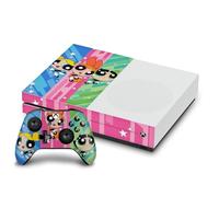 Head Case Designs Officially Licensed The Powerpuff Girls Group Oversized Graphics Vinyl Sticker Gaming Skin Decal Cover Compatible With Xbox One S Console and Controller Bundle